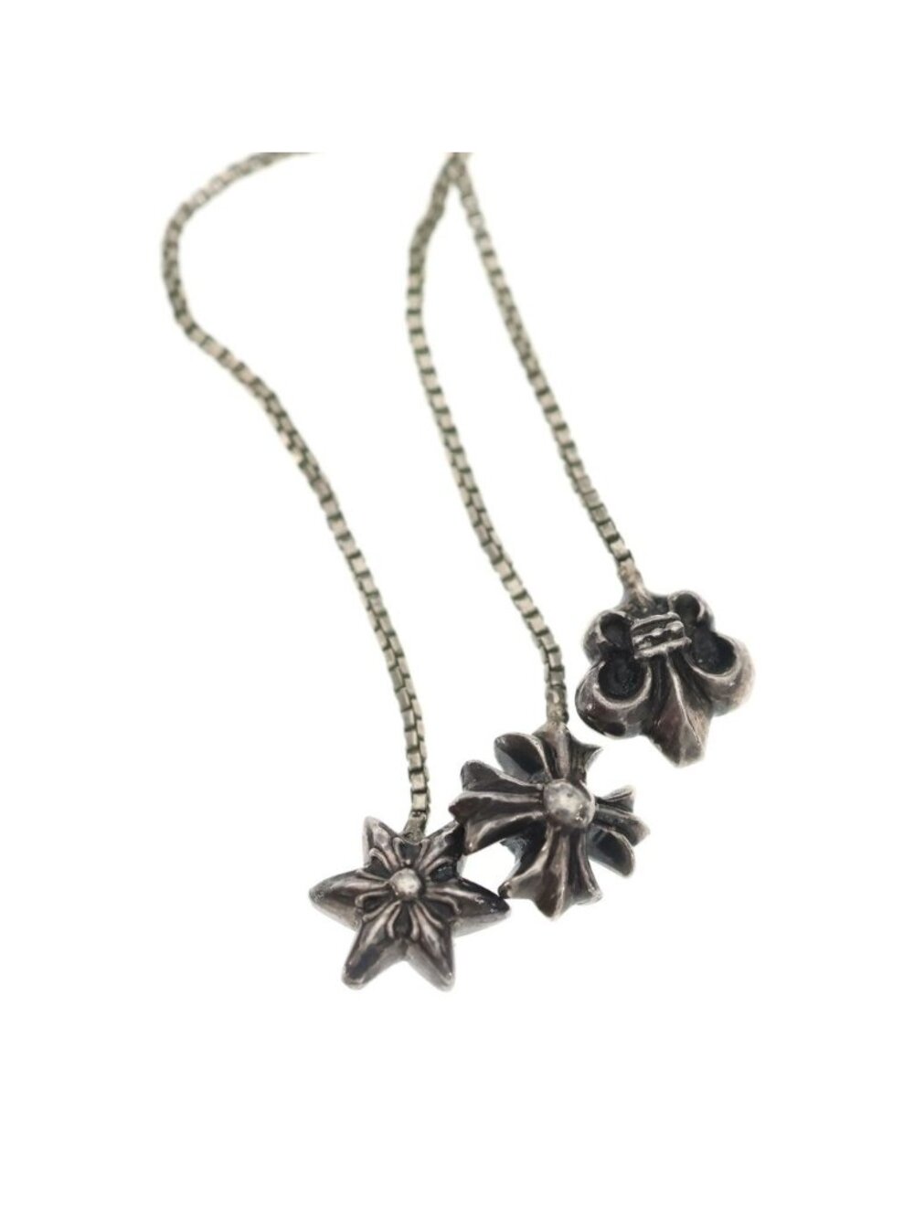 Chrome Hearts Jojo Pst Pls Earrings Star Ch Plus Bs F… - Gem